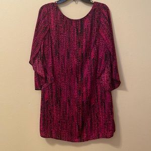 3/4 open sleeve dress